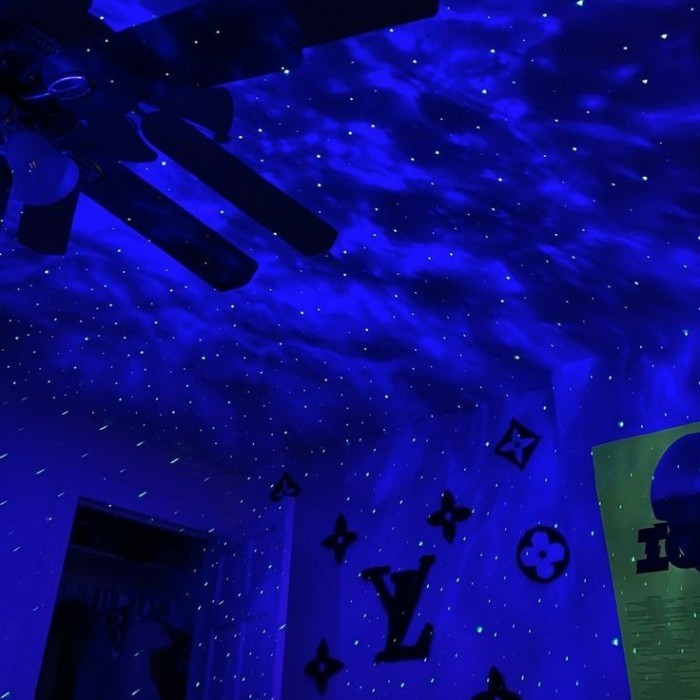 Lampu Tidur Starry Projector & Bluetooth