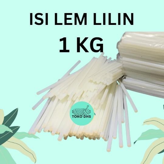 

(1 KG) Isi Lem Tembak Kiloan / Lem Bakar Kiloan / Glue Gun Refill / Lem Lilin Tembak Kecil Besar 1 KG Virall