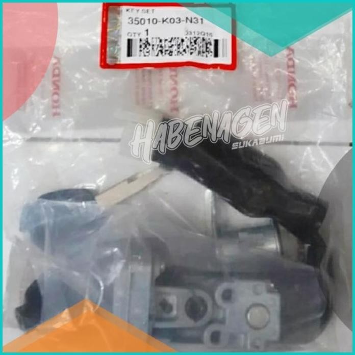 kunci key set kontak jok assy honda revo 110 absolute fi ORI AHM HGP 1