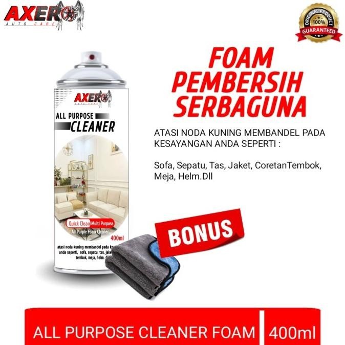 ALL PURPOSE CLEANER FOAM PEMBERSIH SERBAGUNA ORIGINAL 400ML ALL CLEAR HEMAT