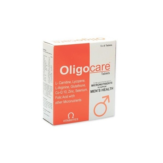 OLIGOCARE/1 STRIP ISI 6 TABLET/VITAMIN UNTUK PROMIL BAGI PRIA