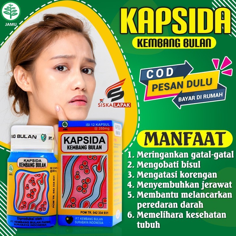 KAPSIDA OBAT JERAWAT TABLET