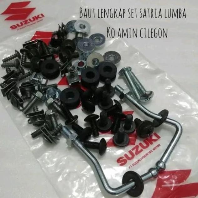 Baut Lengkap Set Full Body Satria 2 Tak Lumba