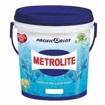 CAT TEMBOK PUTIH & PUTIH SALJU 4,5KG - METROLITE