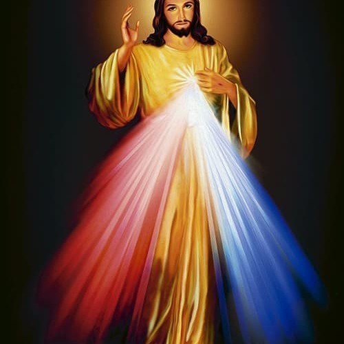 Repro digital custom size Yesus Tuhan Lukisan Gambar