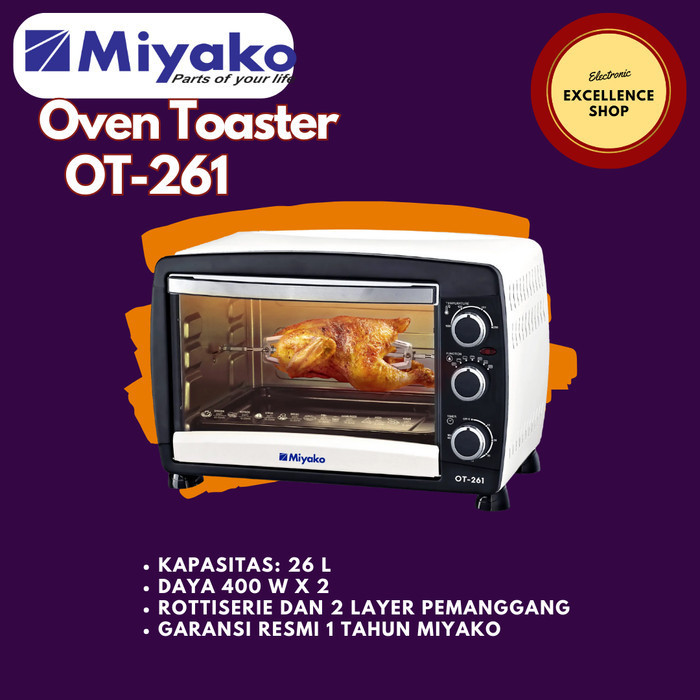 Oven Toaster Miyako OT-261