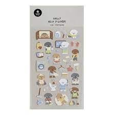 

SUATELIER Sticker No. 1159 cleaning day