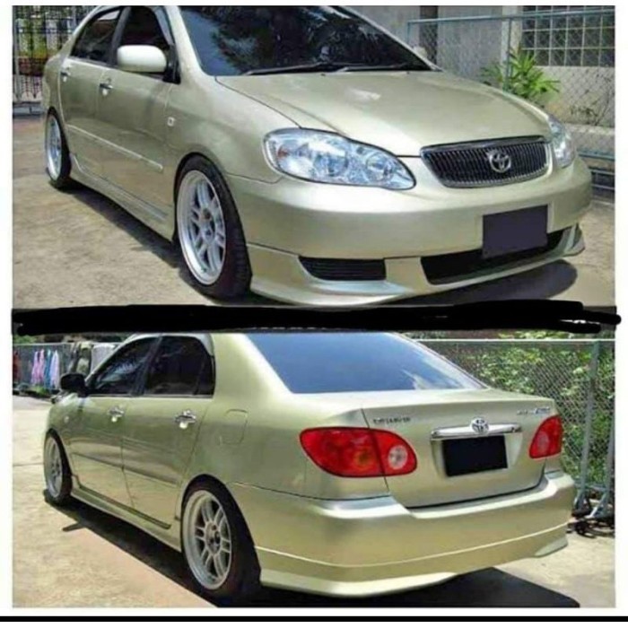 BODYKIT COROLLA ALTIS TOMS PLASTIK ABS