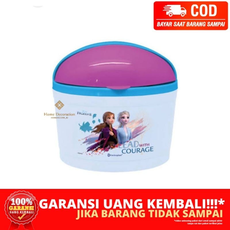 (HOMEDECORA_ID) BERGARANSI TEMPAT TONG SAMPAH PLASTIK KADO HADIAH ULANG TAHUN ULTAH ANAK KARAKTER FR