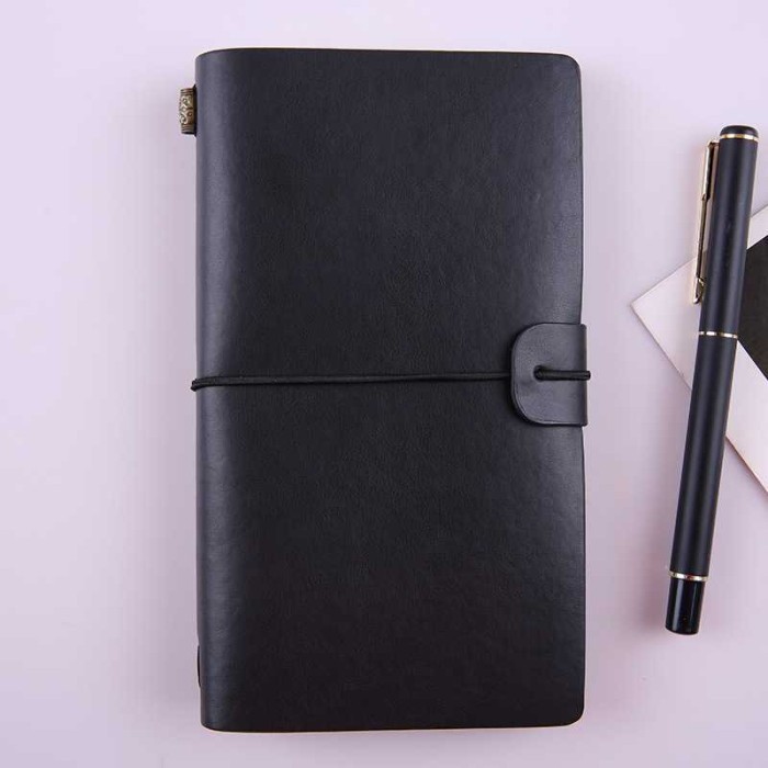 

Buku Catatan Notebook Diary A6 Cover Kulit Vintage