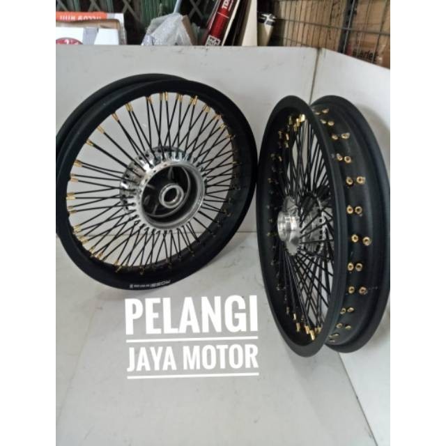 SEPAKET VELG ROSSI TROMOL JARI SERIBU PAKET MOTOR VERZA - TIGER LAMA -