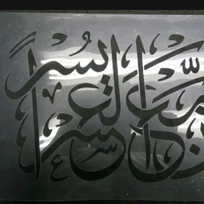 

Set Stencil Kaligrafi 4 Pcs