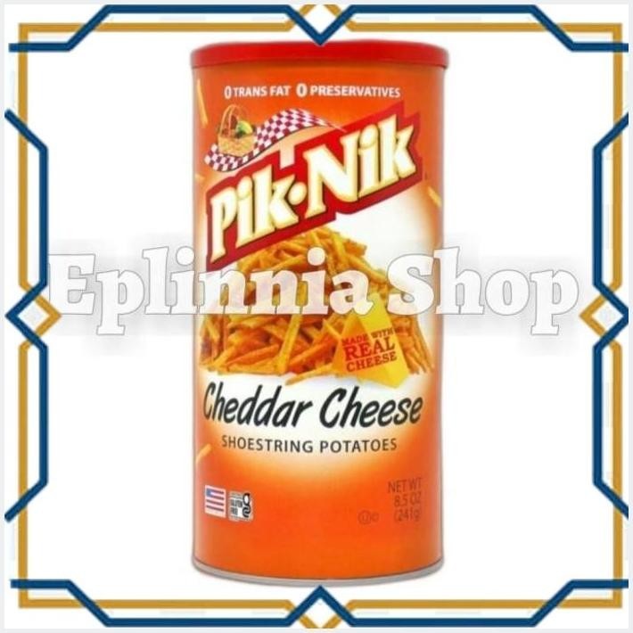 

[EPL] PIK.NIK PIK NIK PIKNIK CHEEDAR CHEESE SHOESTRING POTATO 241 GR