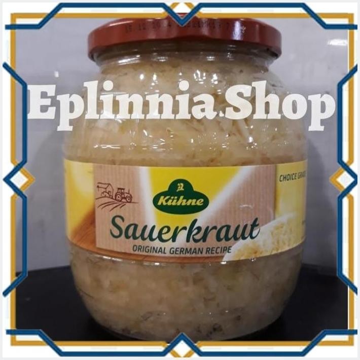 

[EPL] KUHNE SAUERKRAUT 810 GR - ACAR KOL PUTIH