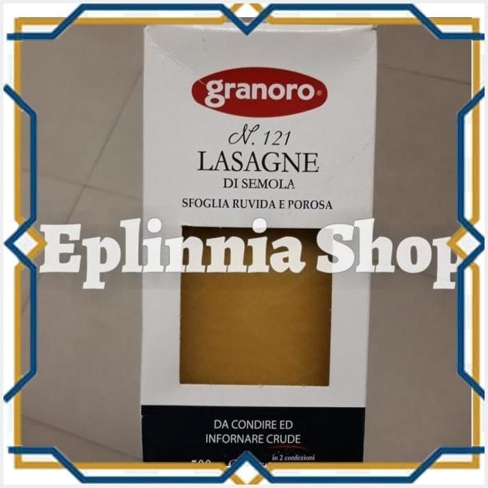 

[EPL] GRANORO LASAGNE N 121 500 GR - PASTA