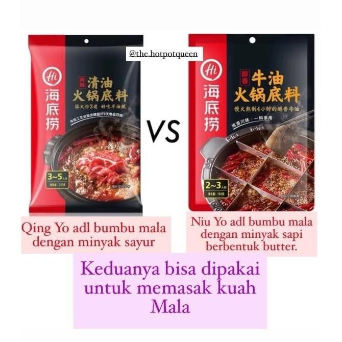 

Terlaris Bumbu Haidilao/Shabu Shabu/Hot Pot/ Mala Xiangguo Tumis TMS