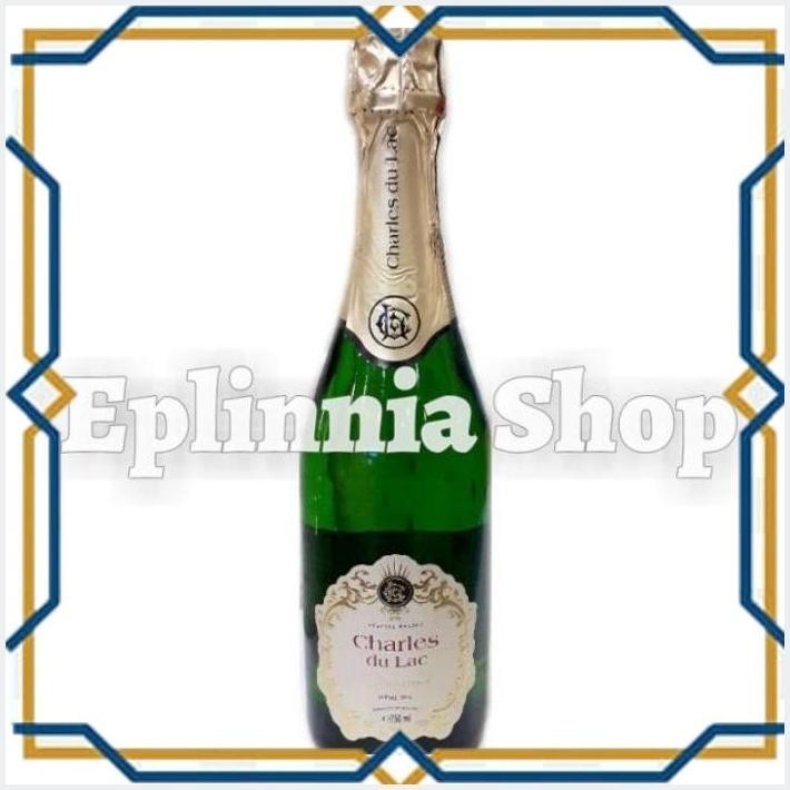 

[EPL] CHARLES DU LAC SPARKLING WHITE GRAPE DRINK NON ALCOHOL 750 ML