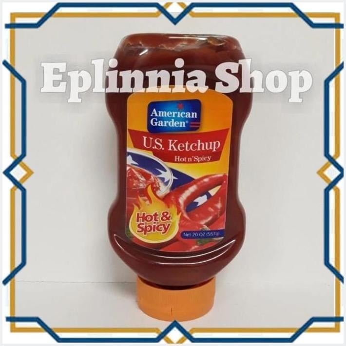 

[EPL] AMERICAN GARDEN US KETCHUP HOT & SPICY 567 GR - SAUS SAMBAL PEDAS