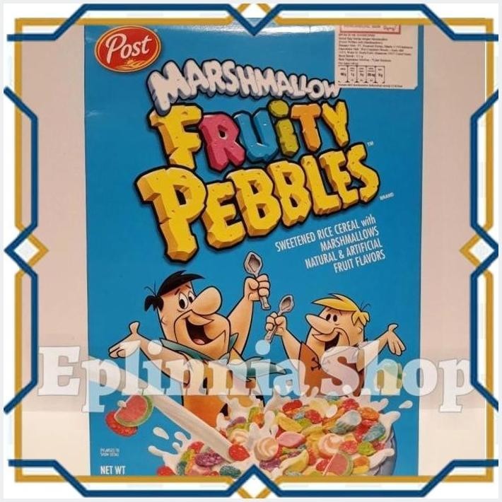 

[EPL] CEREAL POST FRUITY PEBBLES WITH MARSHMALLOW 311 GR - SEREAL