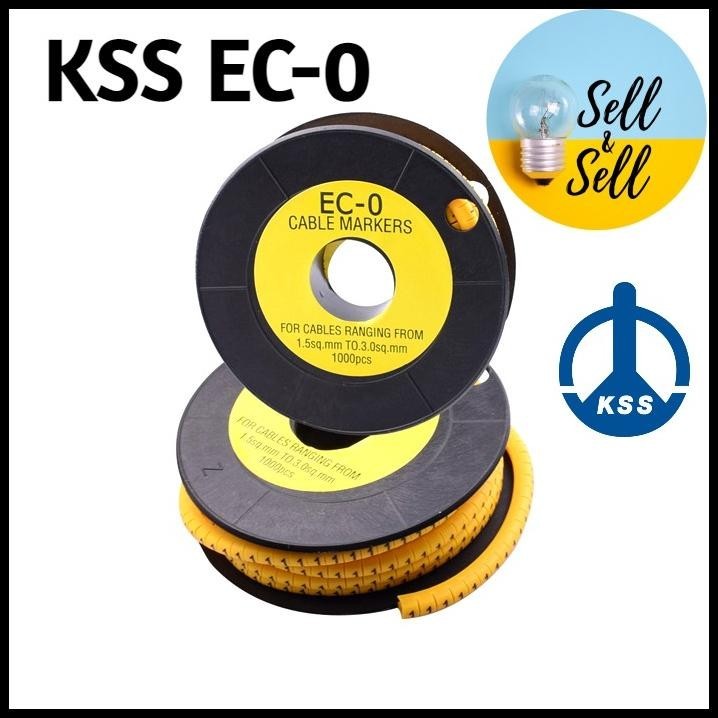 

BEST DEAL KSS MARKER EC-0 (HURUF) K,L,M,N,O,P,Q,R,S,T / CABLE MARKER EC0 HURUF