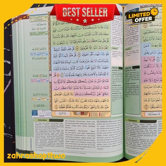 

ALQURAN HAFALAN TERJEMAH AL-HUFAZ TAJWID WARNA UK A5, AL-QURAN ALHUFAZ PRODUK TERBAIK