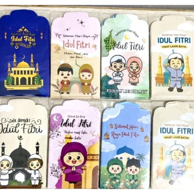 

(ISI 10 pcs) AMPLOP LEBARAN / AMPLOP IDUL FITRI / AMPLOP UKURAN MEDIUM