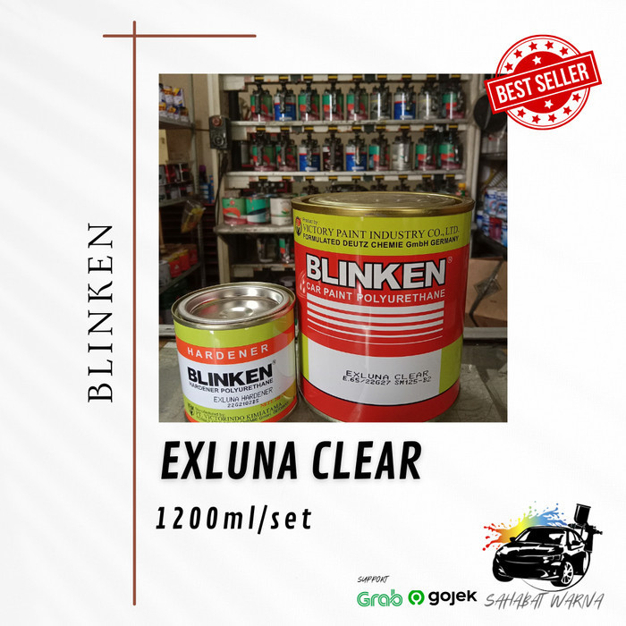 CLEAR BLINKEN EXLUNA - 1Kg /Pernis Motor/Pernis Mobil PU