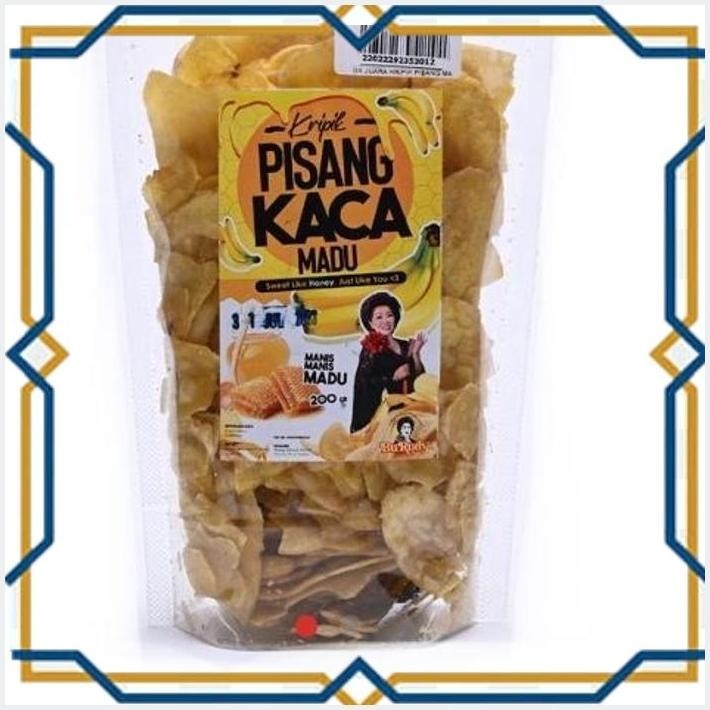 

[LDY] BU RUDY KERIPIK PISANG KACA MADU 200GR