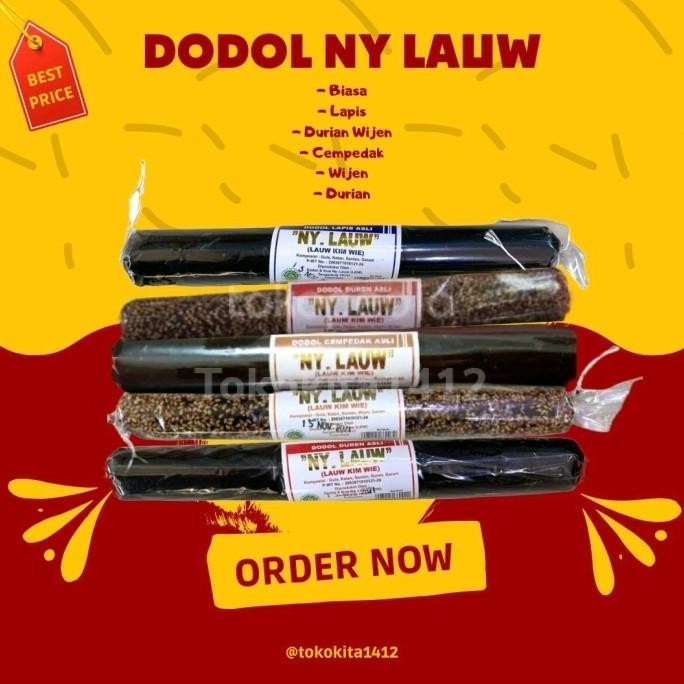 

Dodol Betawi Asli merk Ny Lauw khas Tangerang - HALAL