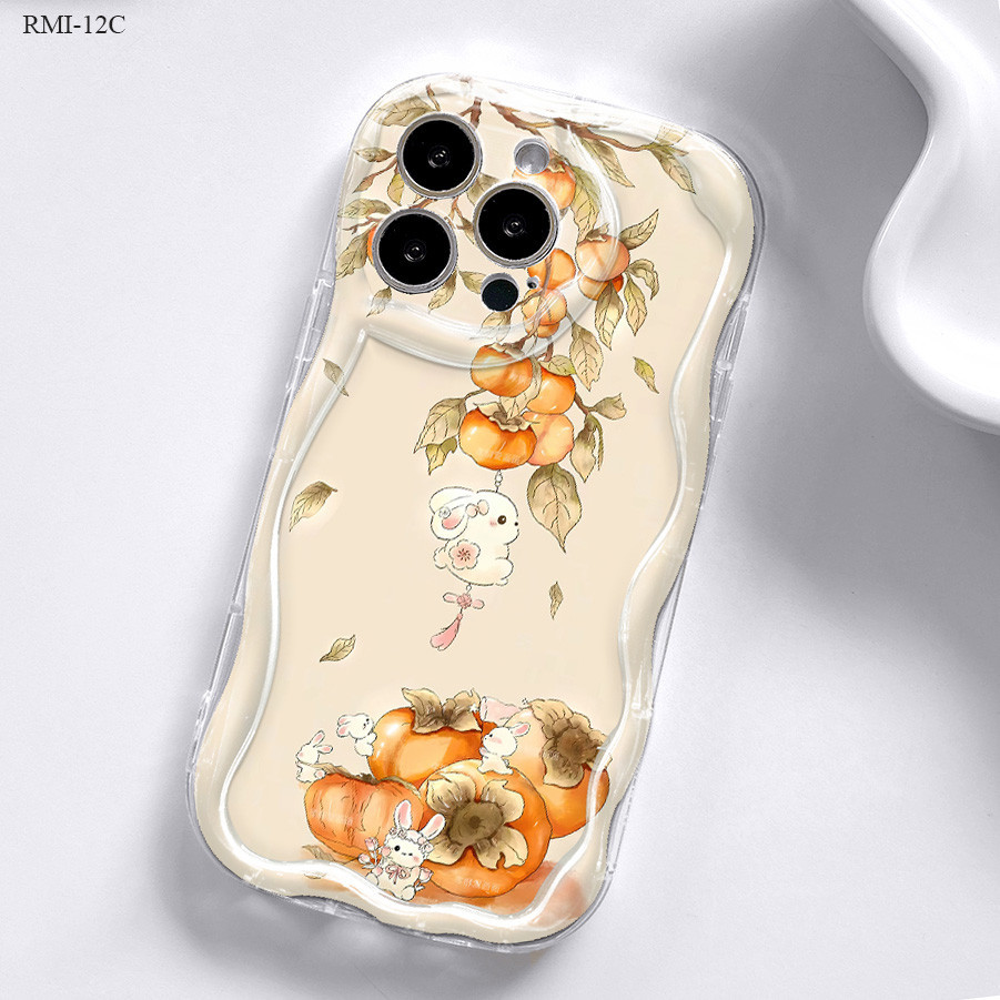 Xiaomi Redmi 12C 12 10C 10 9 9T 9A 9C A1 A2 K40 K30 Pro Untuk Casing hp Softcase Phone Case Rabbit Soft Cassing 3298