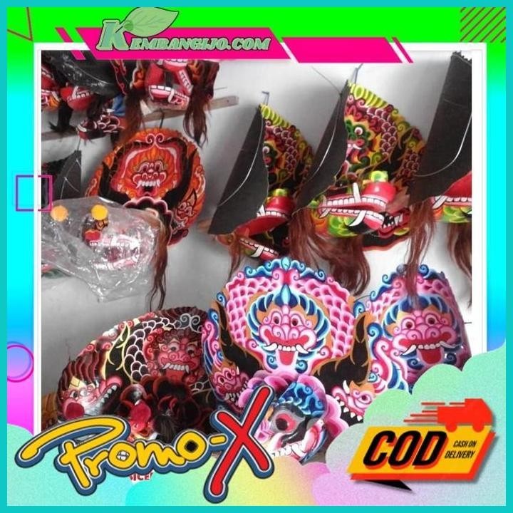 BARONGAN DEVIL YANG MURAH JUMANTORO CAPLOKAN KAYU ANAK KECIL SD TOPENG REOG PONOROGO MINI KUDA LUMPI