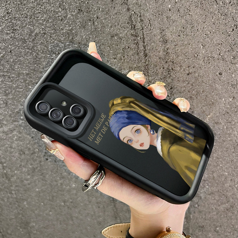 Casing Hp Samsung Galaxy A71 Case pelindung lensa kamera Kesing HP Pegangan anti selip perlindungan 