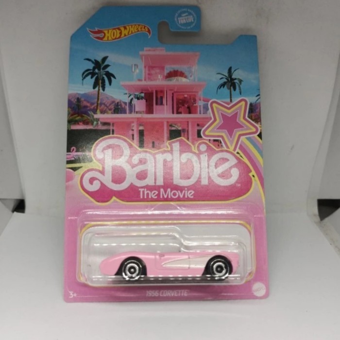 Hotwheels 1956 Corvette Barbie