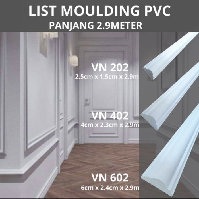 List Moulding Pvc Wall Moulding Pvc Decorasi Dinding