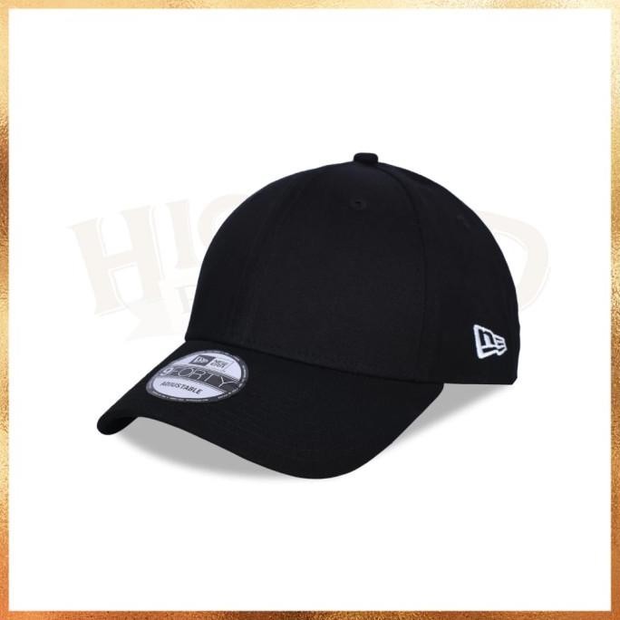 Diskon Murah  Topi New Era Blank Black 9FORTY Dad Hat 100% Original