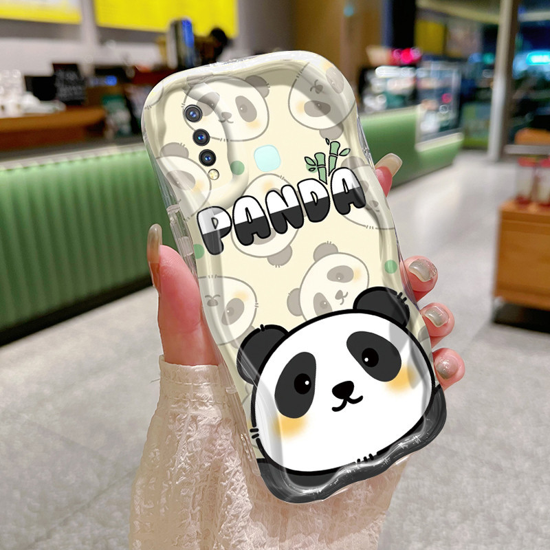 Casing Hp VIVO Y19 VIVO Y5s Case HP panda pola Casing premium silikon baru ganda pelindung Kesing se