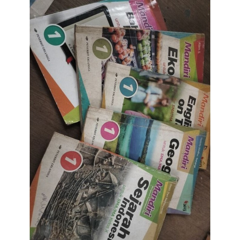 buku mandiri Erlangga kelas 10 belas