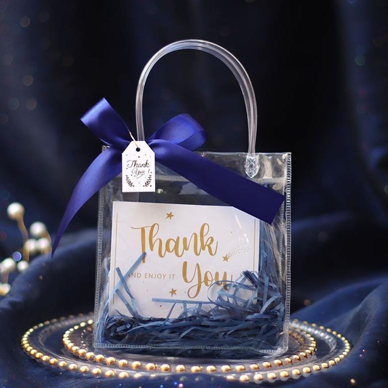 

fbx-4 (Grosir 10 Buah) Tas Mika Kancing Hampers Goodie Bag Premium Viral