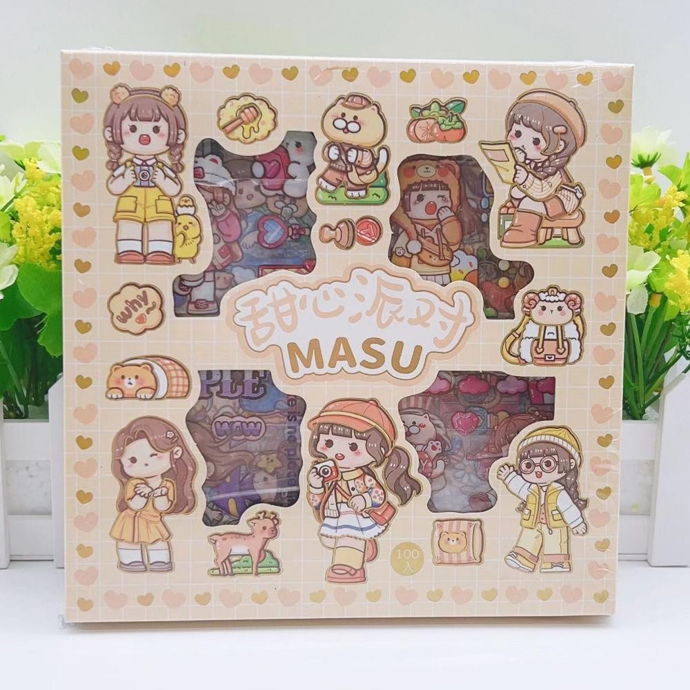 

Um57 MURMURE | STICKER 100 LEMBAR VERSI MASU MOMO STIKER BOX MOTIF KARTUN ANTI AIR BAHAN PVC Murah