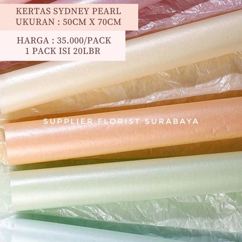 

COD [1 PACK ISI 20 LEMBAR] KERTAS SYDNEY PEARL 50CM X 70CM KERTAS BUKET BUNGA KOREAN KERTAS KREMES LUNGSUT LUNGSET KERTAS TISSUE UNTUK BAJU SEPATU KUE TART iT-93