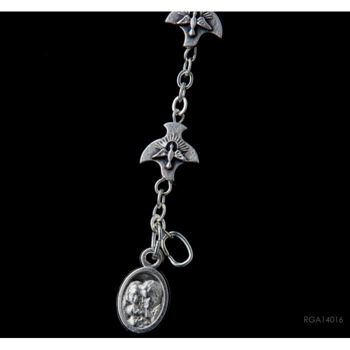 Mayu Rosario Gelang Roh Kudus Bentuk Merpati - 7Mm Rohani Katolik