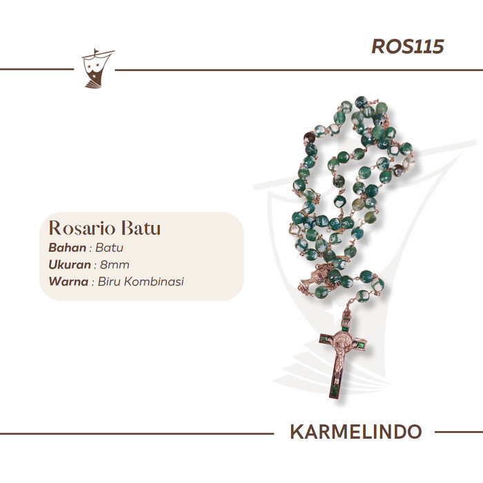 Mayu Rosario Batu Warna