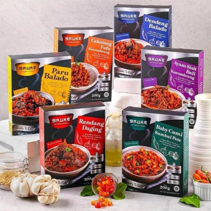 

Baby Cumi Sambal Pete - Lauk Instan bayi cumi Siap Saji Kemasan Travel H32S