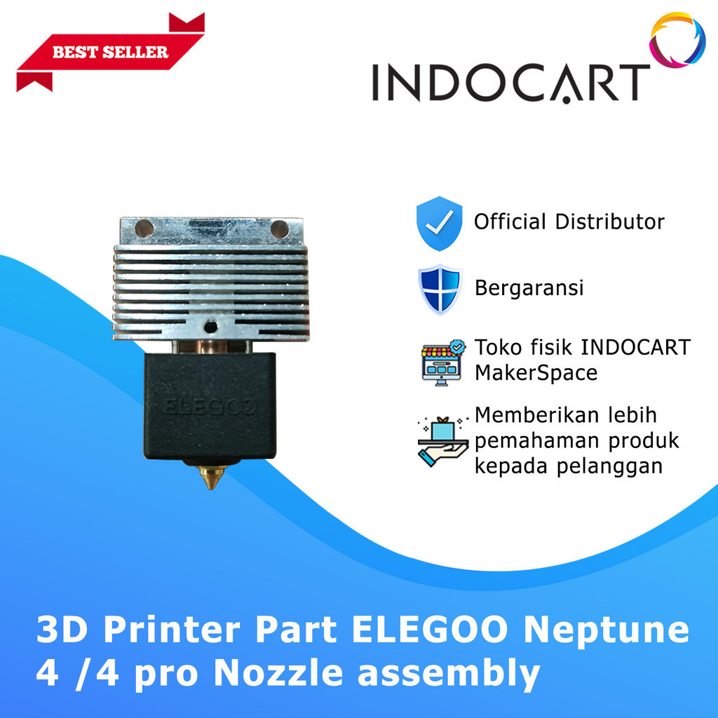 3D Printer Parts Elegoo OEM Nozzle Assembly Elegoo Neptune 4/4 Pro
