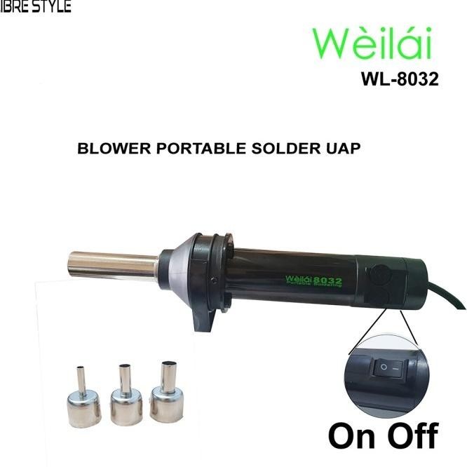 Weilai Wl-8032 Digital Blower Portable Solder Uap Solder Uap