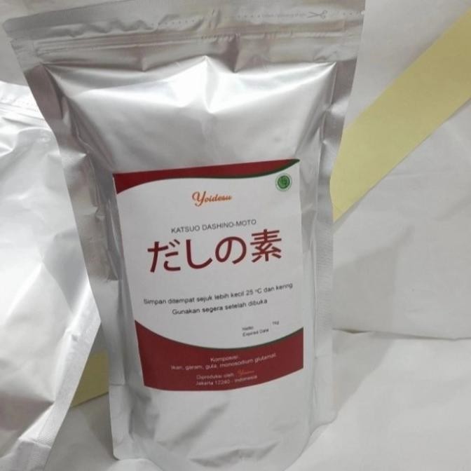 

DASHI 1KG Bumbu Kuah Ramen Miso, Udon, Shabu-shabu, Sukiyaki HALAL MUI A22S