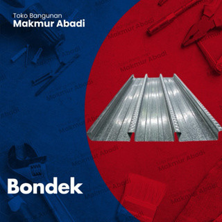 Bondek / Bondex Cor Ketebalan 0.75 mm Panjang 4 Meter 5 Meter 6 Meter 7 MeterHarga Grosir