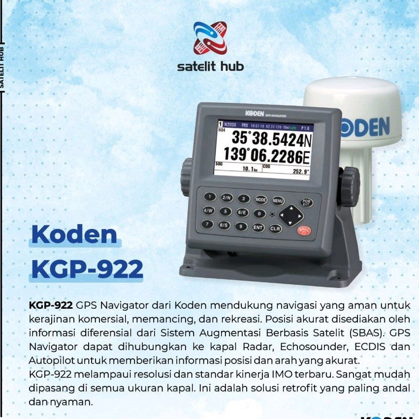 Koden KGP-922 GPS Navigator