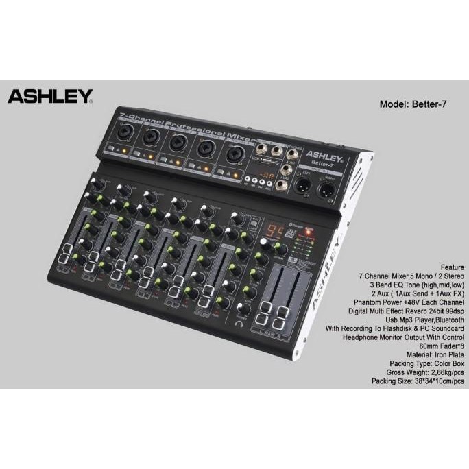 Mixer Audio Ashley Better 7 Original