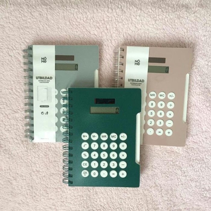 

Notebook Calculator / Buku Agenda Kalkulator Solar System MURAH